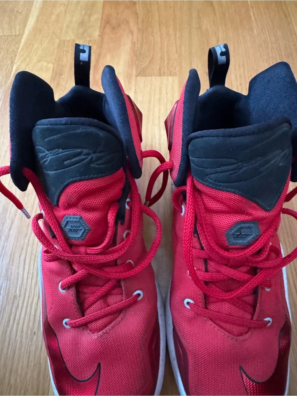 Nike Kids Red and Black Athletic Sneakers